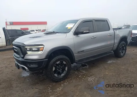 2020 Ram 1500 Rebel 4X4 5'7 Box z USA, uszkodzony, nr VIN 1C6SRFLT3LN358814